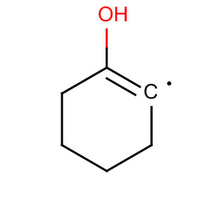 Cyclohexadienyl, 1-hydroxy- molecular structure