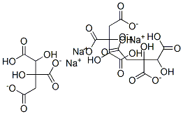 TRISODIUMHYDROXYCITRATE molecular structure