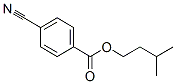 4-Cyanobenzoic acid, 3-methylbutyl ester molecular structure
