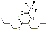 N-(Trifluoroacetyl)-L-norleucine butyl ester molecular structure