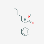 2-phenylheptanoic Acid molecular structure