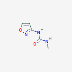 Urea, N-3-isoxazolyl-N'-methyl- molecular structure