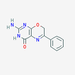 4H-Pyrimido[4,5-b][1,4]oxazin-4-one, 2-amino-1,7-dihydro-6-phenyl-