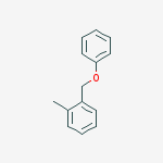 Benzene, 1-methyl-2-(phenoxymethyl)- molecular structure