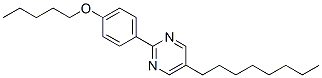 5-Octyl-2-[4-(pentyloxy)-phenyl]-pyrimidine molecular structure