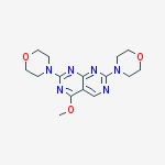 4-methoxy-2,7-di(morpholin-4-yl)pyrimido[4,5-d]pyrimidine