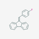 9-(4-fluorobenzylidene)-9H-fluorene molecular structure