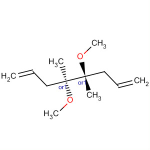 1,7-Octadiene, 4,5-dimethoxy-4,5-dimethyl-, (4R,5S)-rel- molecular structure
