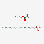 2-Propenoic acid, 2-methyl-, butyl ester, polymer with octadecyl 2-methyl-2-propenoate