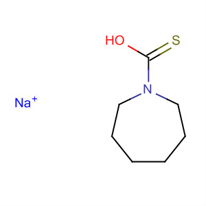 1H-Azepine-1-carbothioic acid, hexahydro-, sodium salt molecular structure