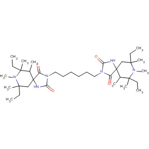 1,3,8-Triazaspiro[4.5]decane-2,4-dione,3,3'-(1,6-hexanediyl)bis[7,9-diethyl-6,7,8,9-tetramethyl-