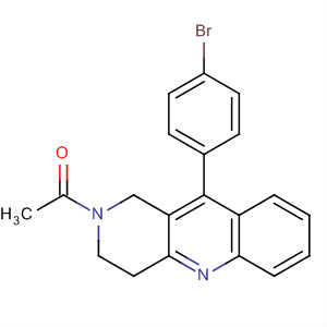 Benzo[b][1,6]naphthyridine,2-acetyl-10-(4-bromophenyl)-1,2,3,4-tetrahydro-