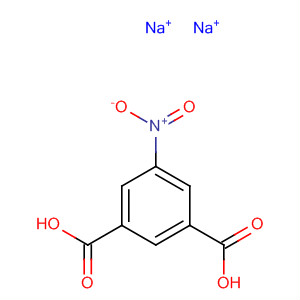 1,3-Benzenedicarboxylic acid, 5-nitro-, disodium salt molecular structure