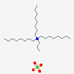 1-Octanaminium, N,N-dioctyl-N-propyl-, perchlorate molecular structure