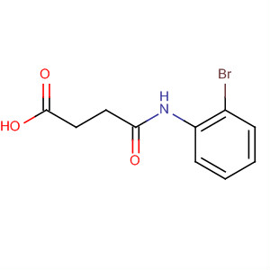 Butanoic acid, 4-[(2-bromophenyl)amino]-4-oxo- molecular structure