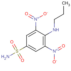 Benzenesulfonamide, 3,5-dinitro-4-(propylamino)-