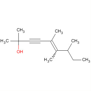 5-Nonen-3-yn-2-ol, 2,5,6,7-tetramethyl- molecular structure