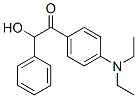 1-[4-(Diethylamino)phenyl]-2-hydroxy-2-phenylethanone molecular structure