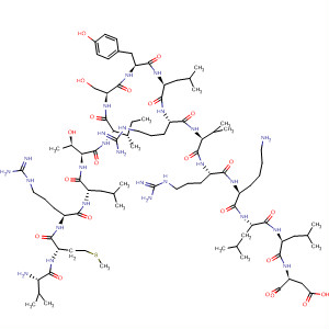 L-Aspartic acid,L-valyl-L-methionyl-L-arginyl-L-leucyl-L-threonyl-L-isoleucyl-L-seryl-L-tyrosyl-L-leucyl-L-arginyl-L-valyl-L-arginyl-L-lysyl-L-leucyl-L-leucyl-