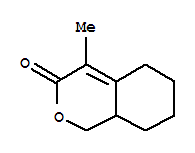 4-methyl-1,5,6,7,8,8a-hexahydro-3H-isochromen-3-one molecular structure