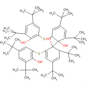 Phenol, 2,2'-dithiobis[4,6-bis(1,1-dimethylethyl)- molecular structure