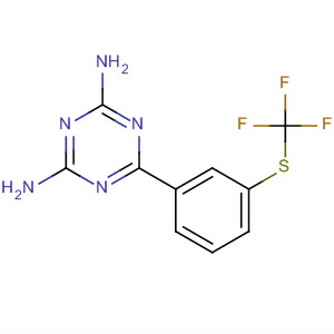 1,3,5-Triazine-2,4-diamine, 6-[3-[(trifluoromethyl)thio]phenyl]-