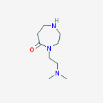 4-[2-(dimethylamino)ethyl]-1,4-diazepan-5-one