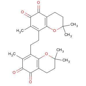 2H-1-Benzopyran-5,6-dione,8,8'-(1,2-ethanediyl)bis[3,4-dihydro-2,2,7-trimethyl-