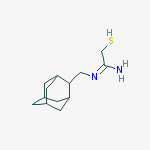 N'-(2-adamantylmethyl)-2-sulfanylethanimidamide