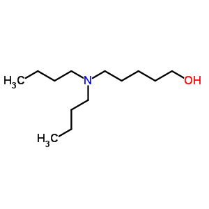 5-(dibutylamino)pentan-1-ol molecular structure