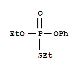 O,S-Diethyl O-phenyl phosphorothioate molecular structure