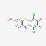 1,2,4-trichloro-7-methoxyphenothiazin-3-one