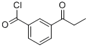 Benzoyl chloride,3-(1-oxopropyl)- molecular structure