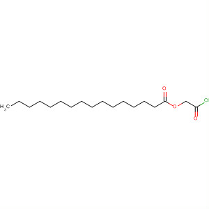 Hexadecanoic acid, 2-chloro-2-oxoethyl ester molecular structure