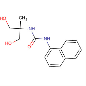 Urea, N-[2-hydroxy-1-(hydroxymethyl)-1-methylethyl]-N'-naphthalenyl- molecular structure