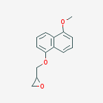 2-[[(5-Methoxy-1-naphthalenyl)oxy]methyl]oxirane