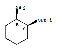 CYCLOHEXANAMINE,2-(1-METHYLETHOXY)-,(1R-CIS)- molecular structure