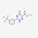 ETHYL 5-HYDROXY-3-(3-(TRIFLUOROMETHYL)PHENYL)-1,2,4-TRIAZINE-6-CARBOXYLATE