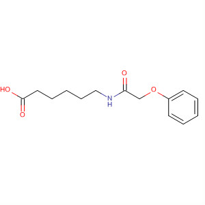 Hexanoic acid, 6-[(phenoxyacetyl)amino]- molecular structure