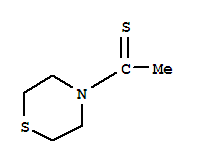Ethanethione,1-(4-thiomorpholinyl)- molecular structure