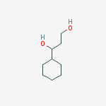 1,3-Propanediol, 1-cyclohexyl- molecular structure