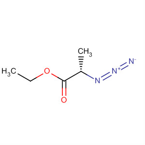Ethyl (S)-2-azido-propionate molecular structure