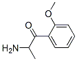 1-Propanone,  2-amino-1-(2-methoxyphenyl)- molecular structure