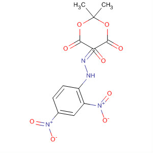 1,3-Dioxane-4,5,6-trione, 2,2-dimethyl-,5-[(2,4-dinitrophenyl)hydrazone] molecular structure
