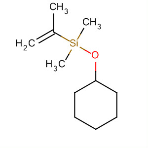 Silane, (cyclohexyloxy)dimethyl-2-propenyl- molecular structure