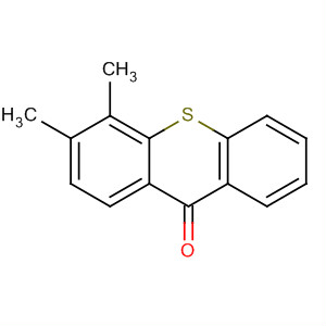 9H-Thioxanthen-9-one, 3,4-dimethyl- molecular structure