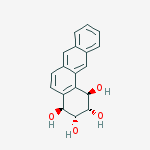 (1r,2s,3r,4s)-1,2,3,4-tetrahydrotetraphene-1,2,3,4-tetrol molecular structure