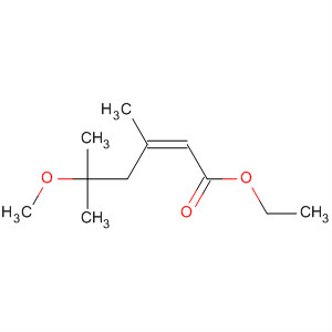 2-Hexenoic acid, 5-methoxy-3,5-dimethyl-, ethyl ester, (Z)- molecular structure
