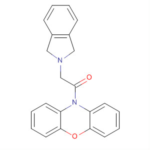 10H-Phenoxazine, 10-[(1,3-dihydro-2H-isoindol-2-yl)acetyl]-