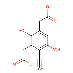 1,4-Benzenediol, 2-ethynyl-, diacetate molecular structure